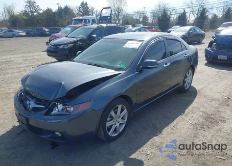 2005 Acura Tsx from USA, damaged, VIN JH4CL95855C018361